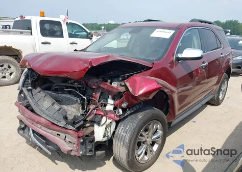 2016 Chevrolet Equinox Lt из США, поврежденный, VIN 2GNALCEK2G1133260